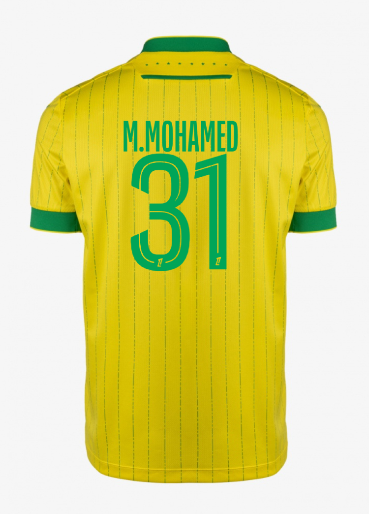 FC Nantes Home M.MOHAMED 31 Jersey 25-26