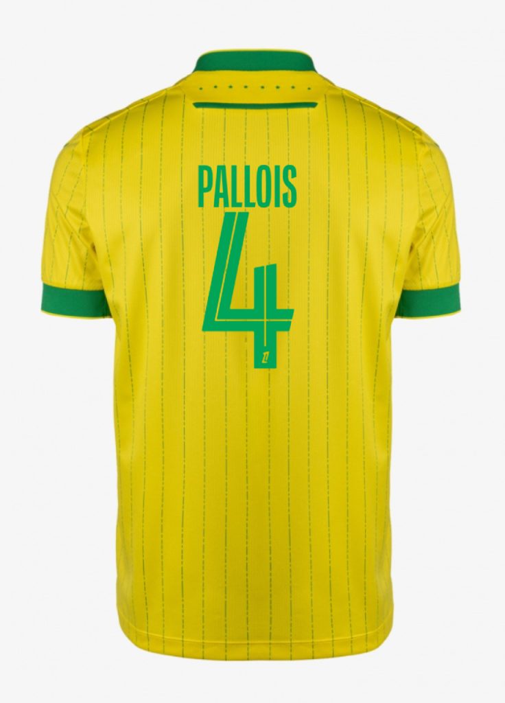 Lot De 3 Maillots FC Nantes - Pallois #4 & Pancrate #7 Portés - Sala #9 Neuf - Taille XL