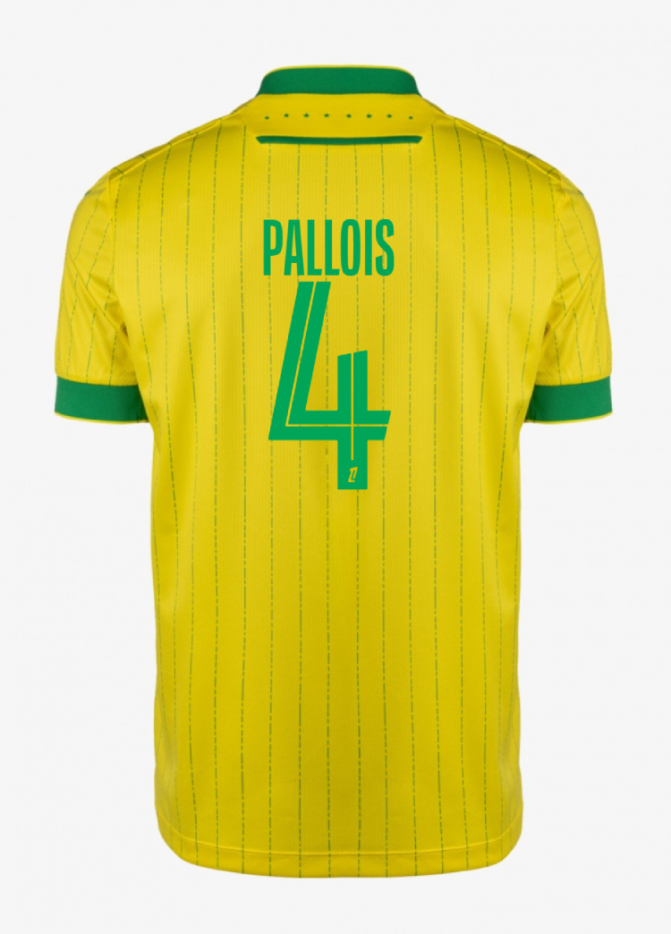 FC Nantes Home PALLOIS 4 Jersey 25-26