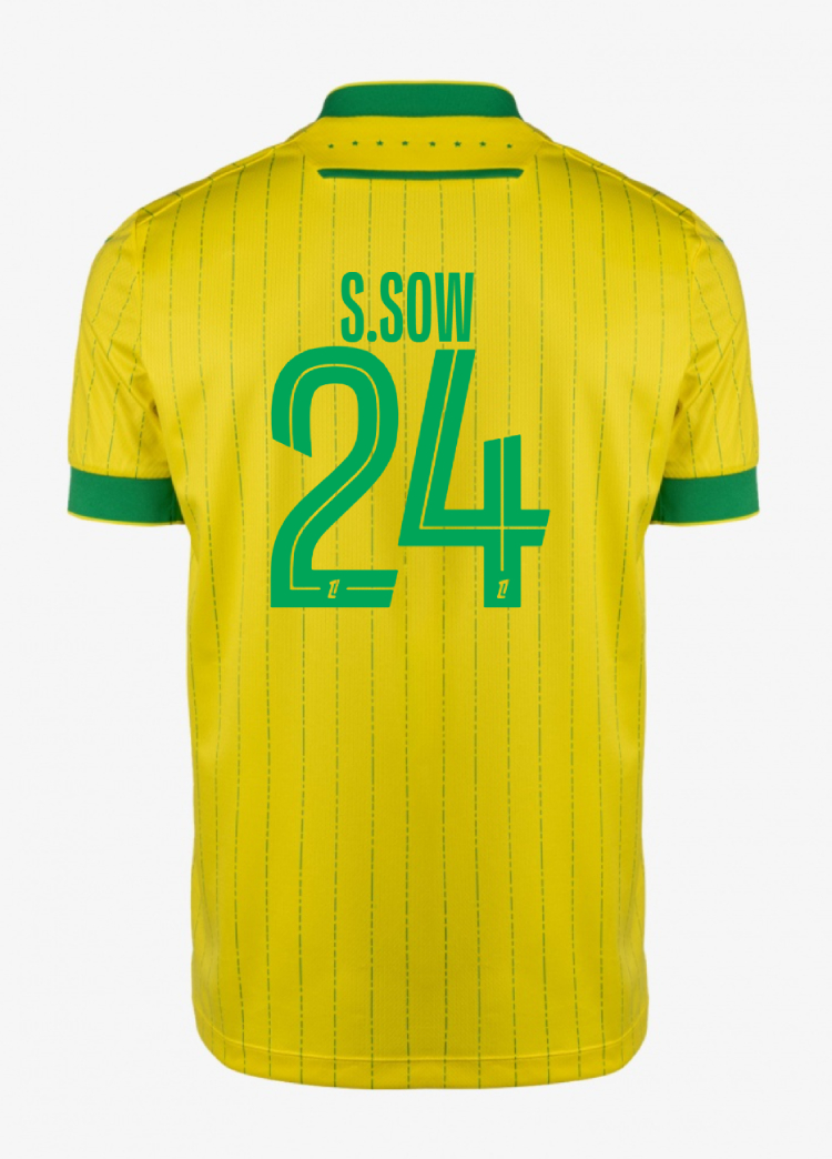FC Nantes Home S.SOW 24 Jersey 25-26