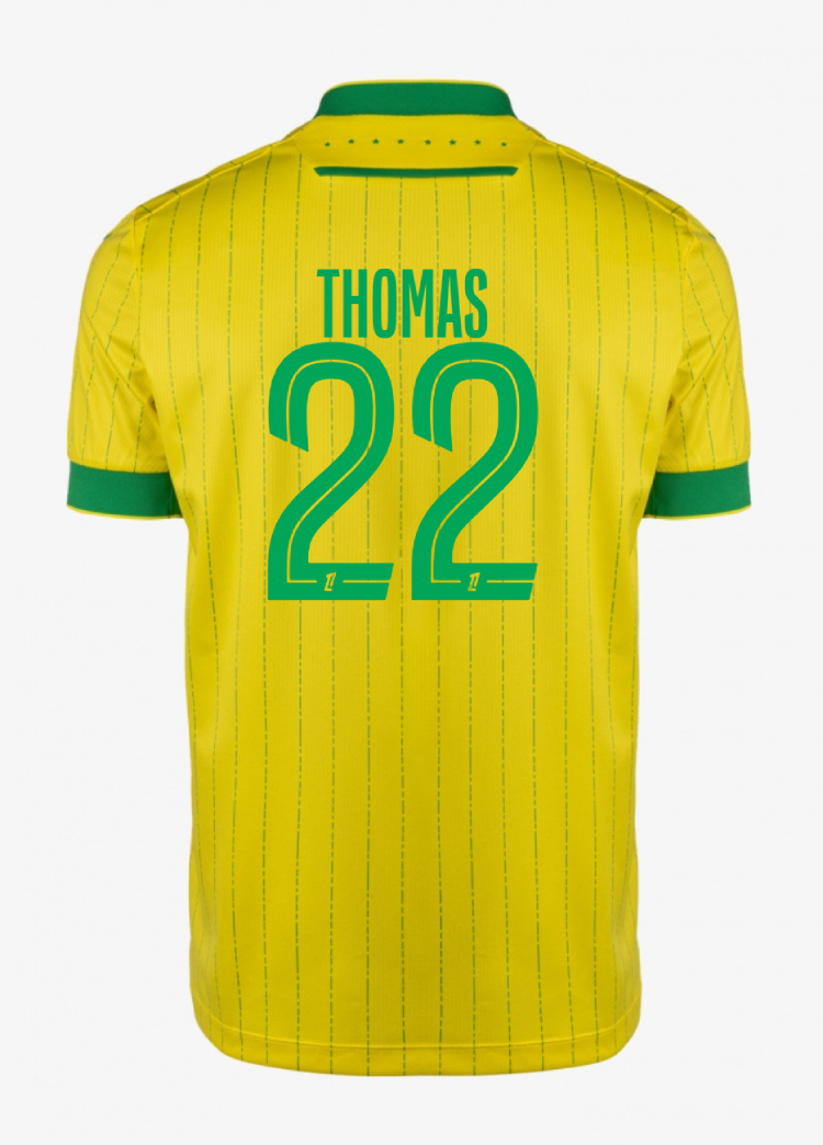 FC Nantes Home THOMAS 22 Jersey 25-26