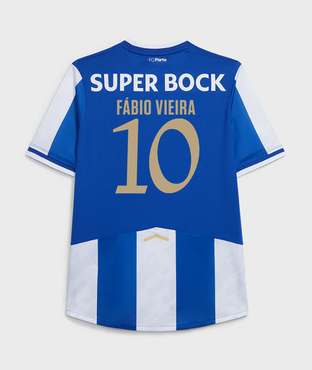 FC Porto Home Fábio Vieira 10 Jersey 25-26