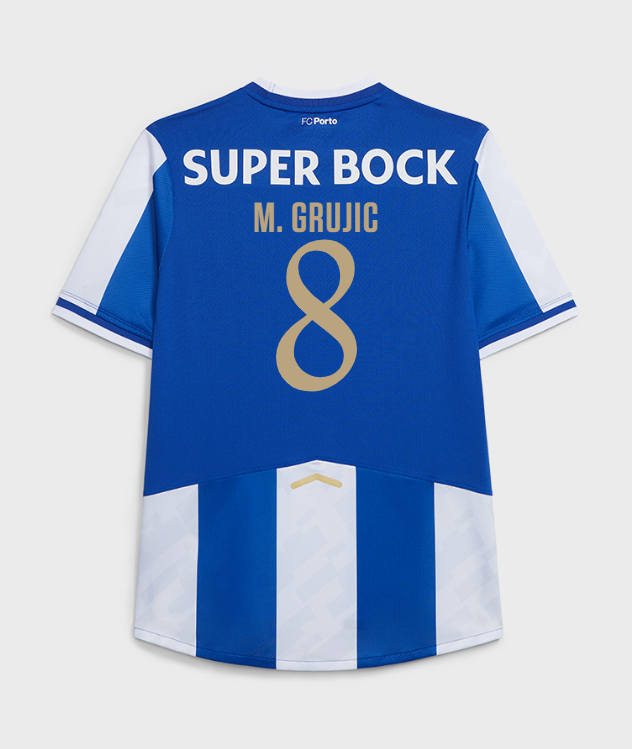 FC Porto Home M. Grujic 8 Jersey 25-26