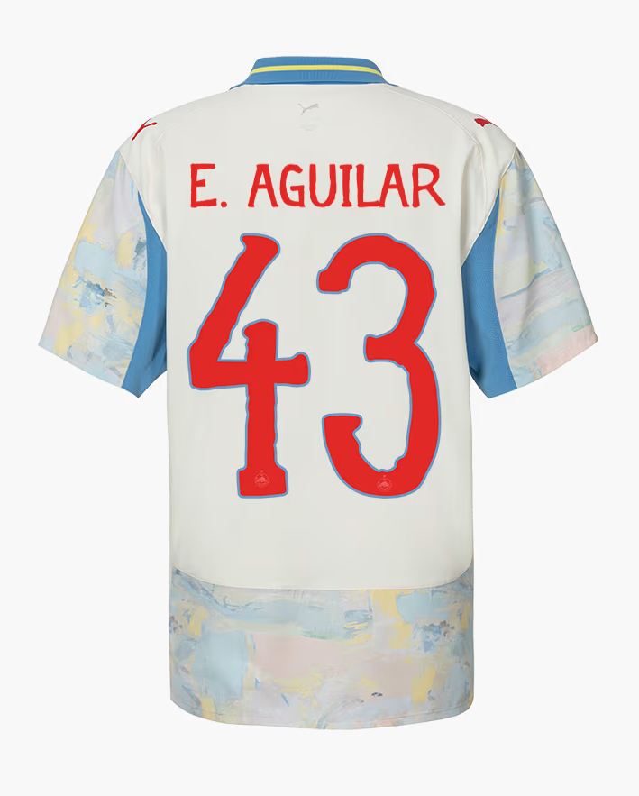 FC Red Bull Salzburg Home E. AGUILAR 43 Jersey 25-26