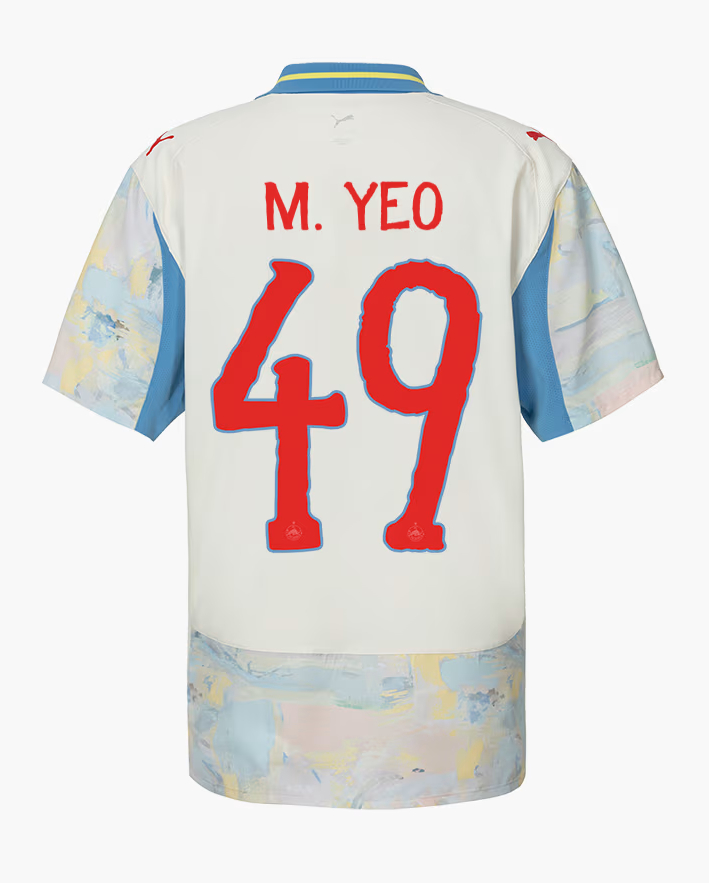 FC Red Bull Salzburg Home M. YEO 49 Jersey 25-26