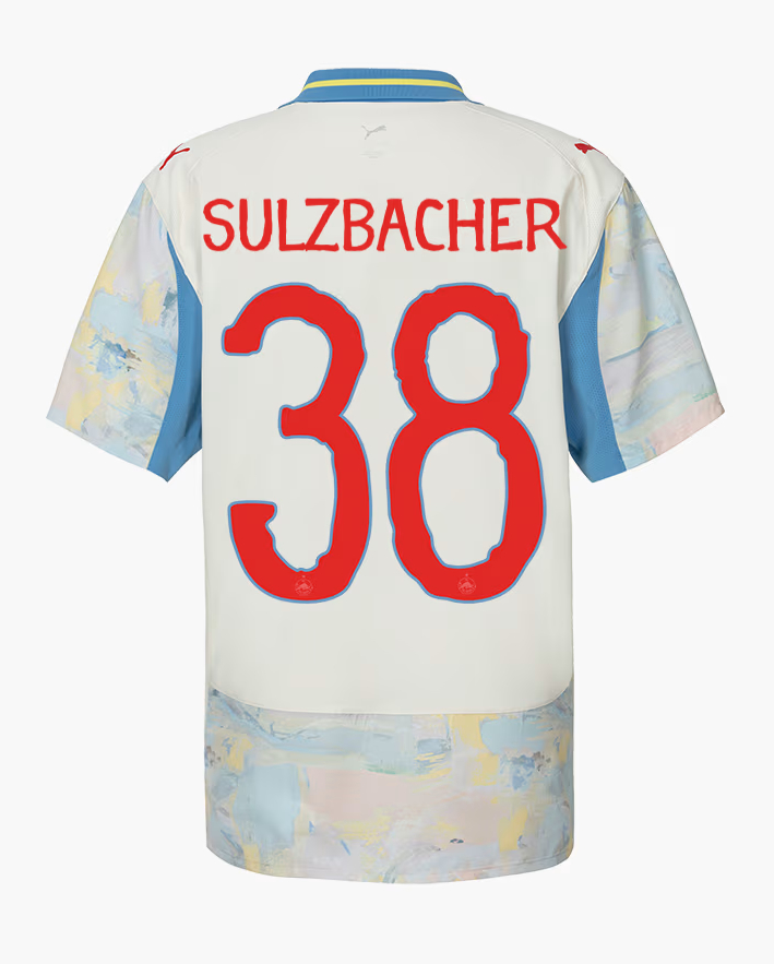 FC Red Bull Salzburg Home SULZBACHER 38 Jersey 25-26