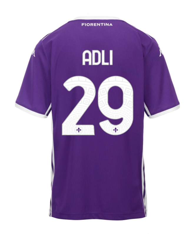 Fiorentina Home ADLI 29 Jersey 25-26