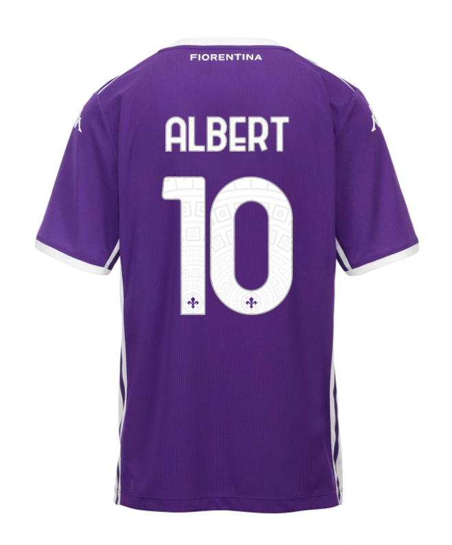 Fiorentina Home ALBERT 10 Jersey 25-26