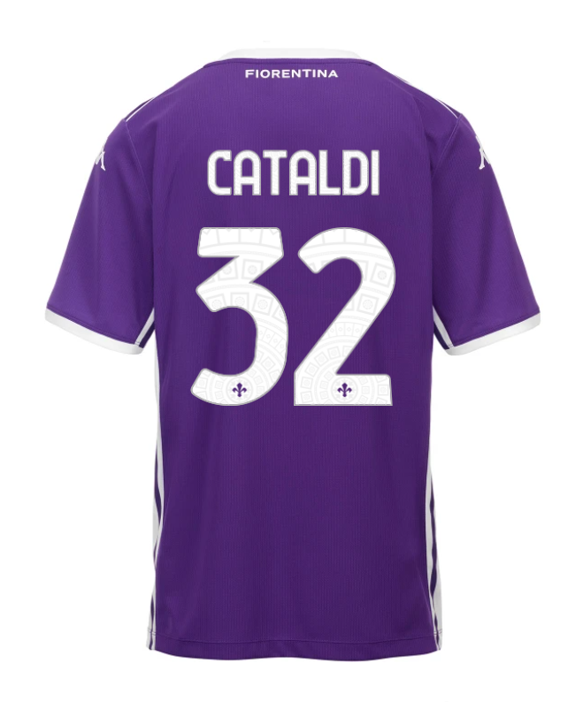 Fiorentina Home CATALDI 32 Jersey 25-26
