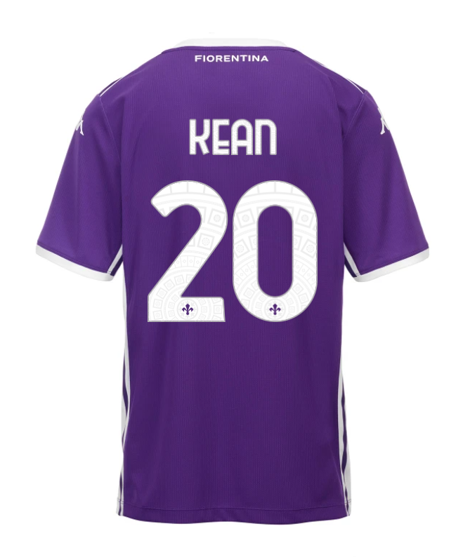 Fiorentina Home KEAN 20 Jersey 25-26