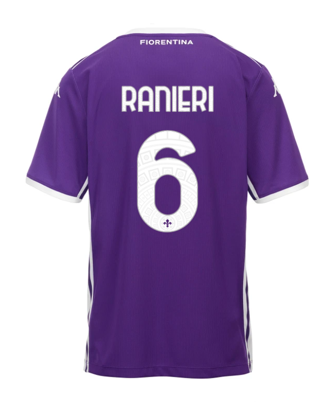 Fiorentina Home RANIERI 6 Jersey 25-26