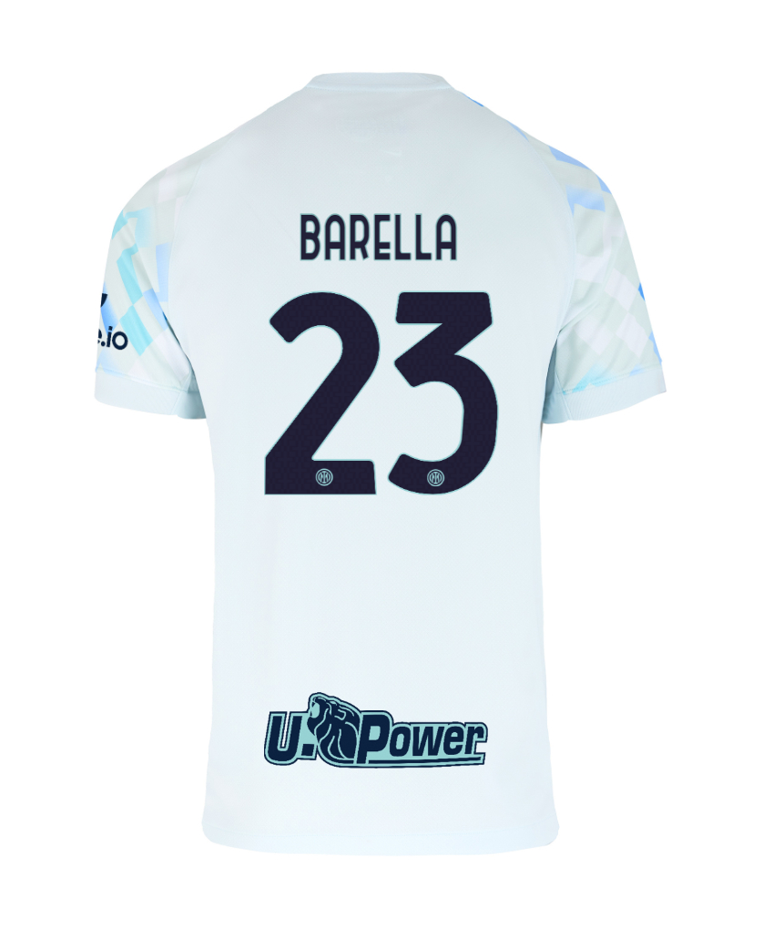 Inter Milan Away BARELLA 23 Jersey 25-26