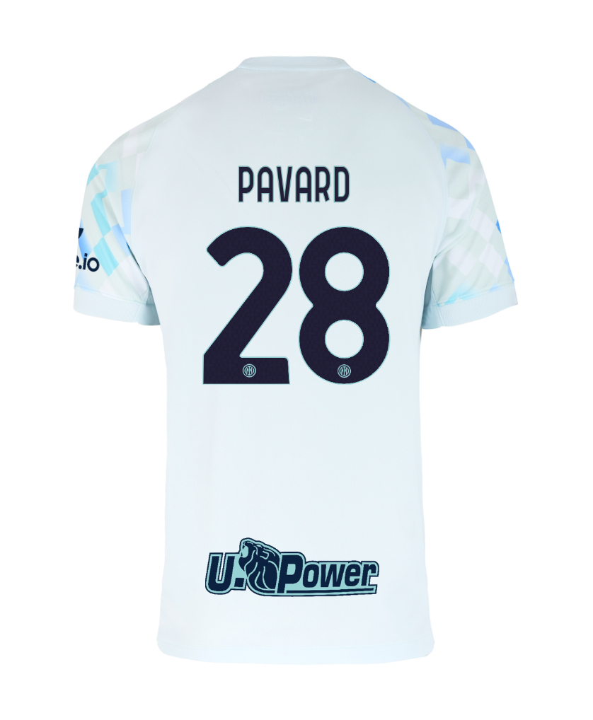 Inter Milan Away PAVARD 28 Jersey 25-26