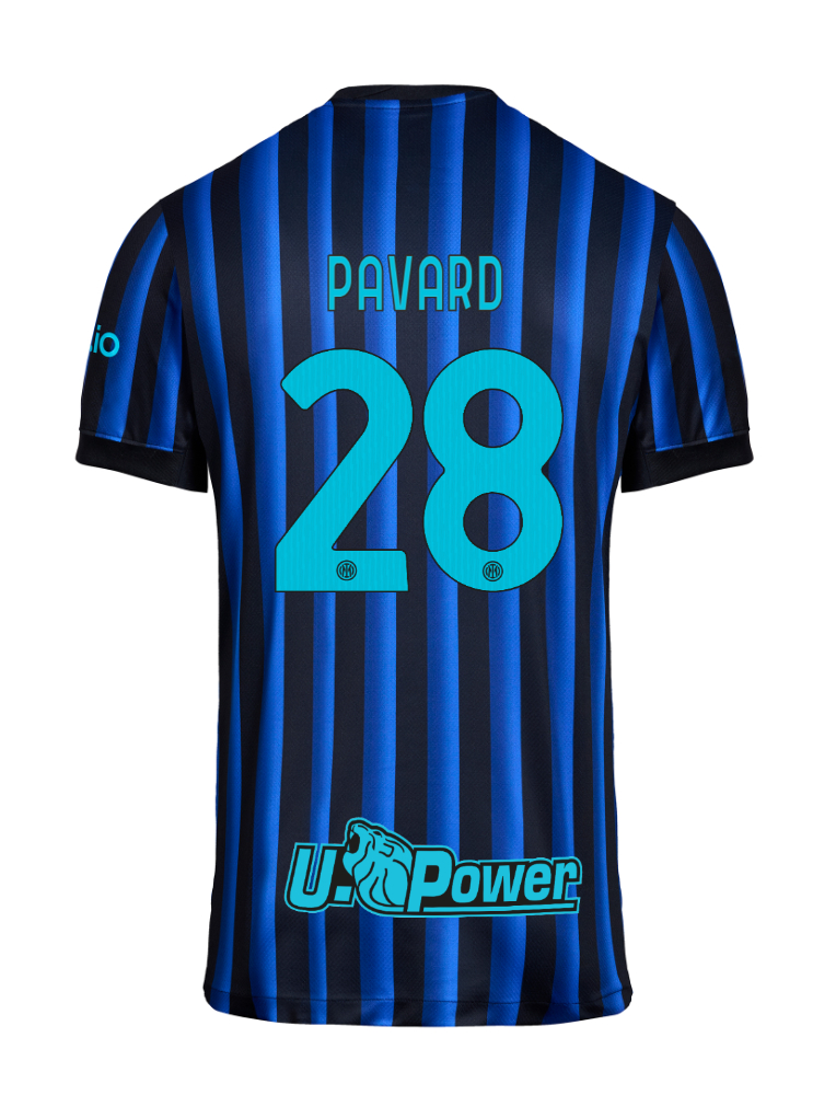 Inter Milan Home PAVARD 28 Jersey 25-26