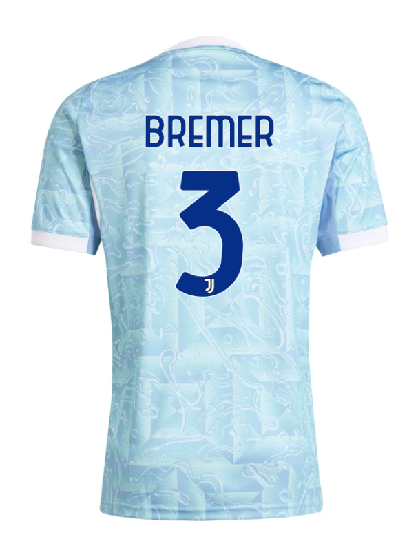 Juventus Away BREMER 3 Jersey 25-26
