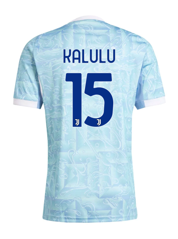 Juventus Away KALULU 15 Jersey 25-26