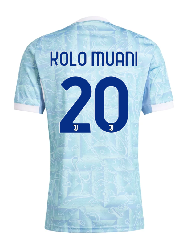 Juventus Away LOLO MUANI 20 Jersey 25-26