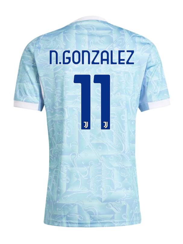 Juventus Away N. GONZALEZ 11 Jersey 25-26
