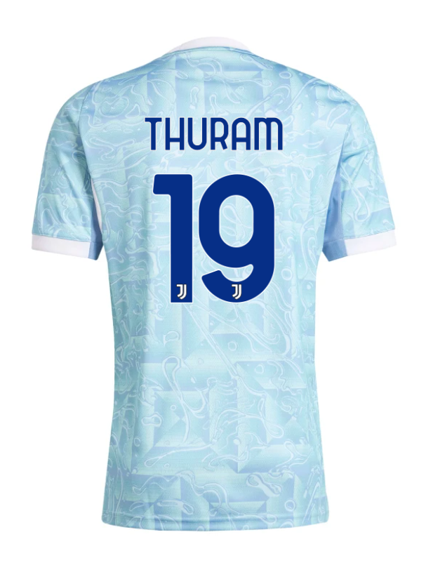 Juventus Away THURAM 19 Jersey 25-26