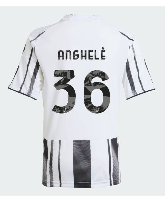 Juventus Home ANGHELÈ 36 Jeep Sponsor Jersey 25-26