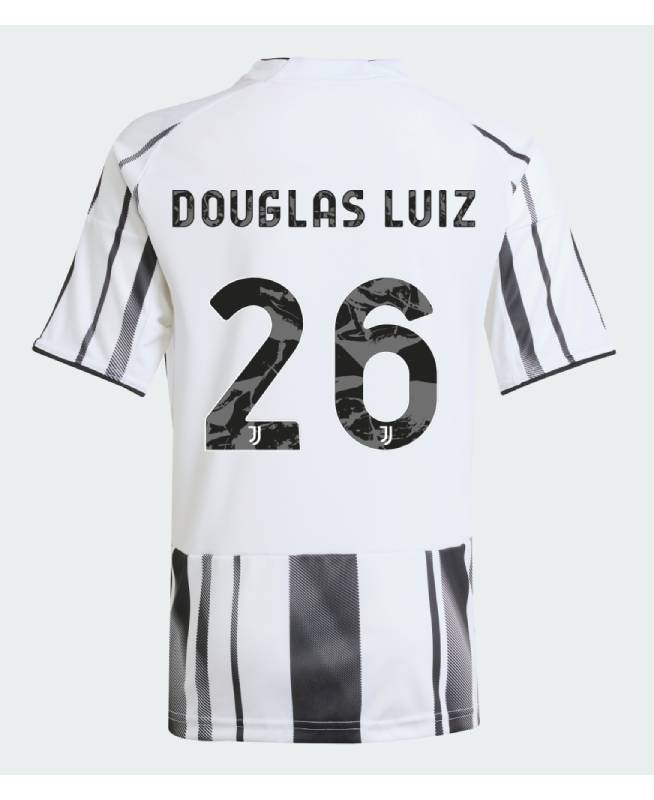 Juventus Home DOUGLAS LUIZ 26 Jeep Sponsor Jersey 25-26