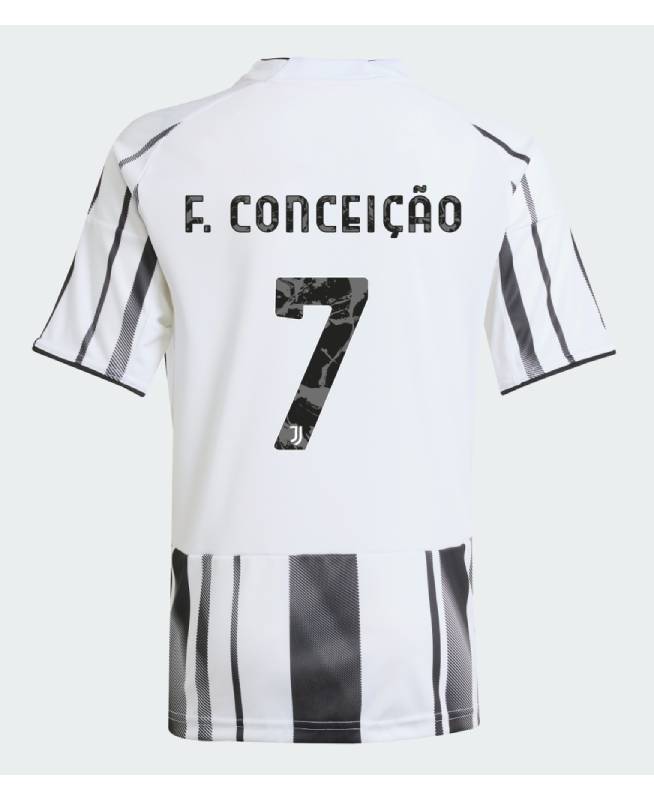 Juventus Home F. CONCEIÇÃO 7 Jeep Sponsor Jersey 25-26