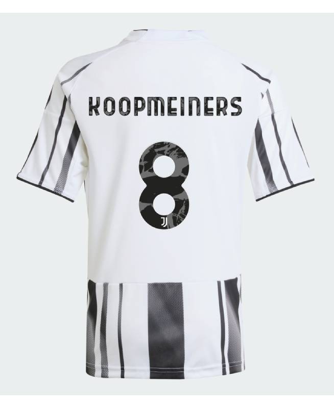 Juventus Home KOOPMEINERS 8 Jeep Sponsor Jersey 25-26