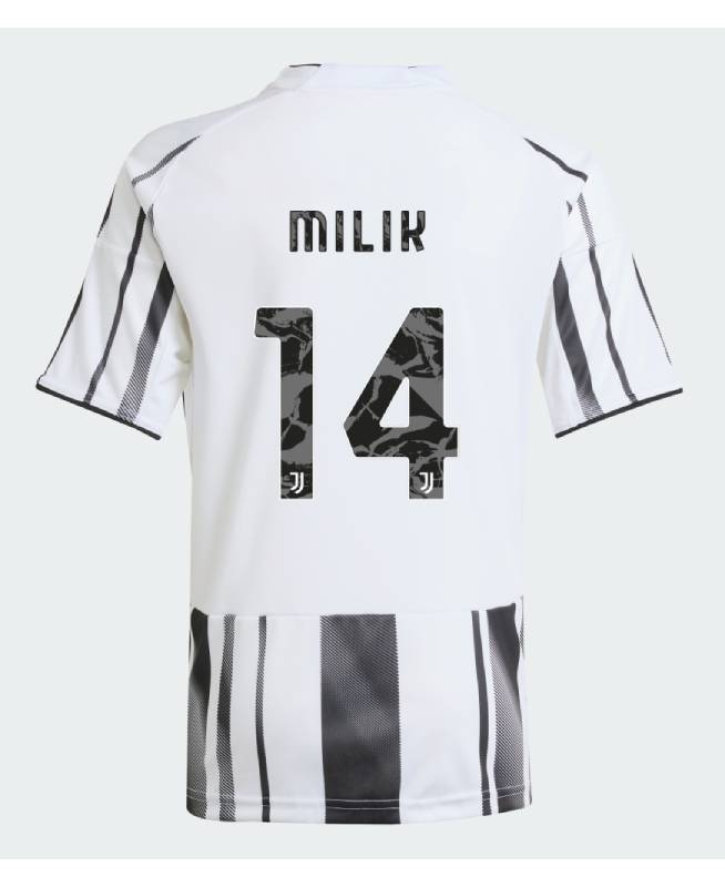 Juventus Home MILIK 14 Jersey Jeep Sponsor 25-26