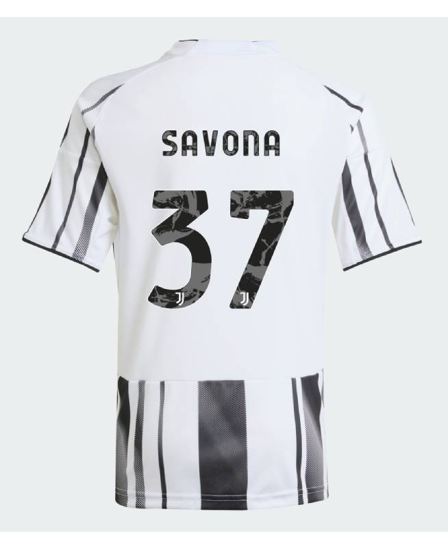 Juventus Home SAVONA 37 Jeep Sponsor Jersey 25-26