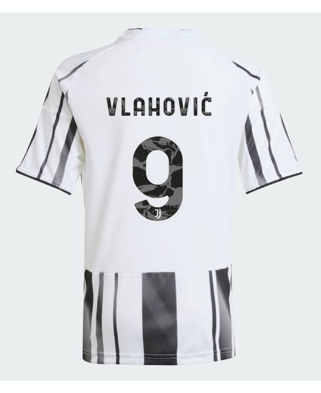 Juventus Home VLAHOVIĆ 9 Jeep Sponsor Jersey 25-26