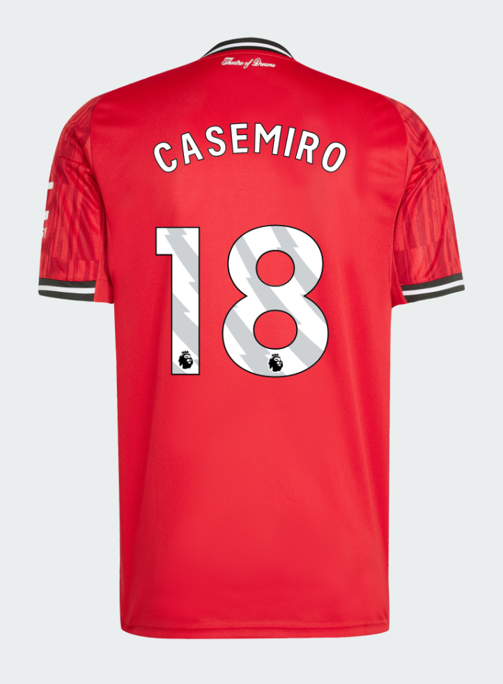 Manchester United Home CASEMIRO 18 Jersey 25-26