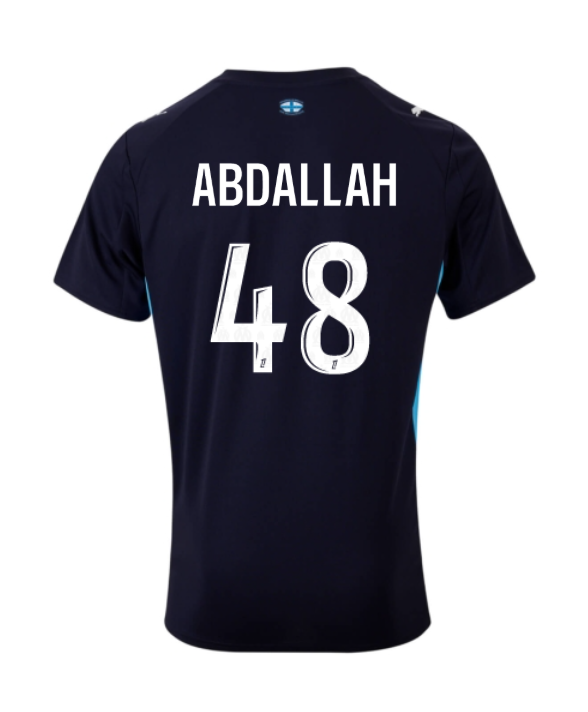 Marseille Away ABDALLAH 48 Jersey 25-26