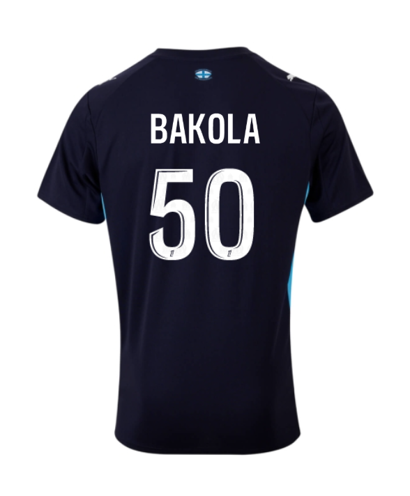 Marseille Away BAKOLA 50 Jersey 25-26