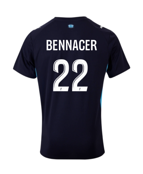 Marseille Away BENNACER 22 Jersey 25-26