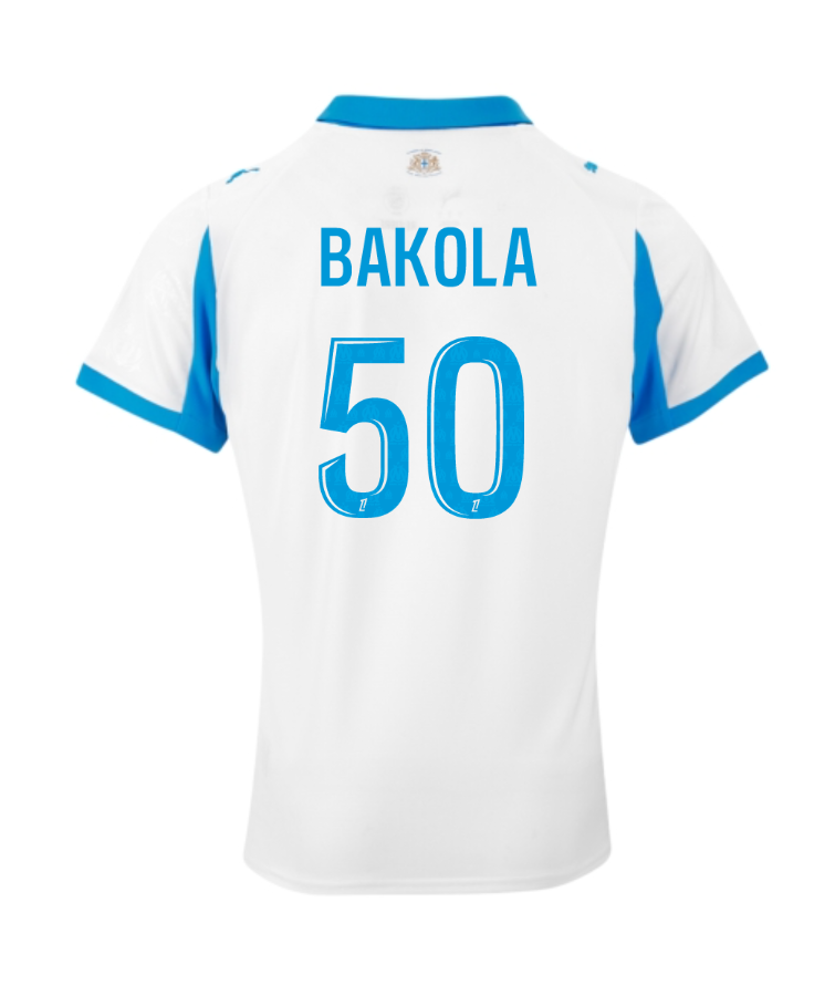 Marseille Home BAKOLA 50 Jersey 25-26