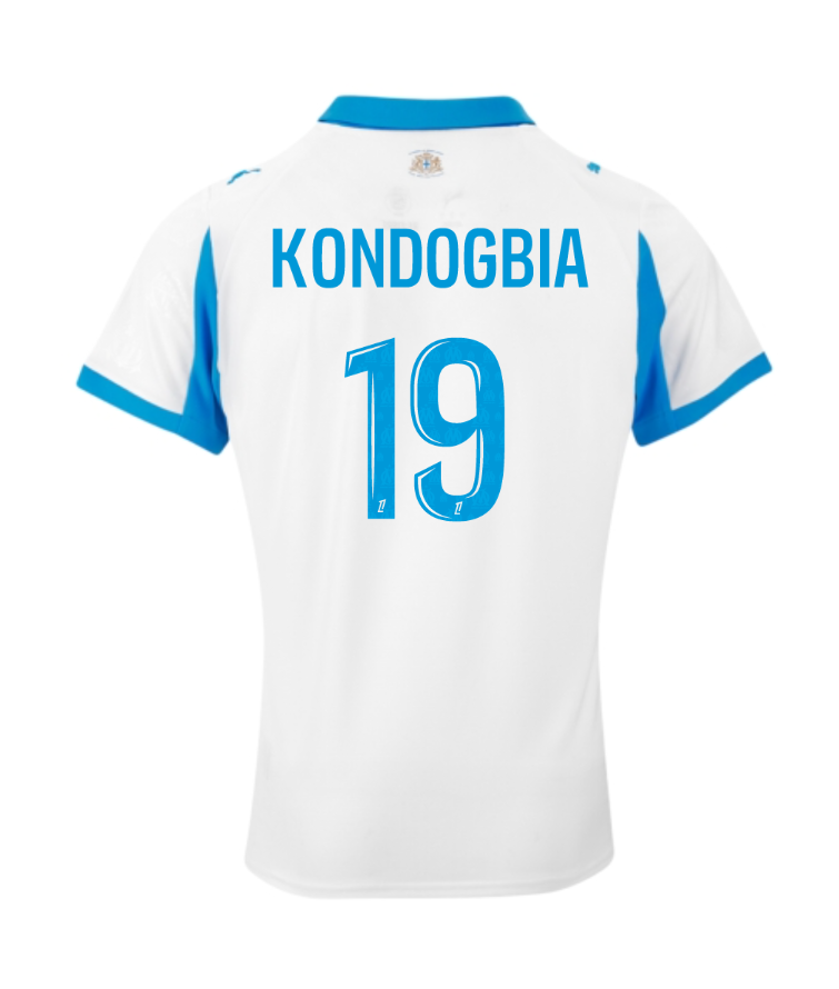 Marseille Home KONDOGBIA 19 Jersey 25-26