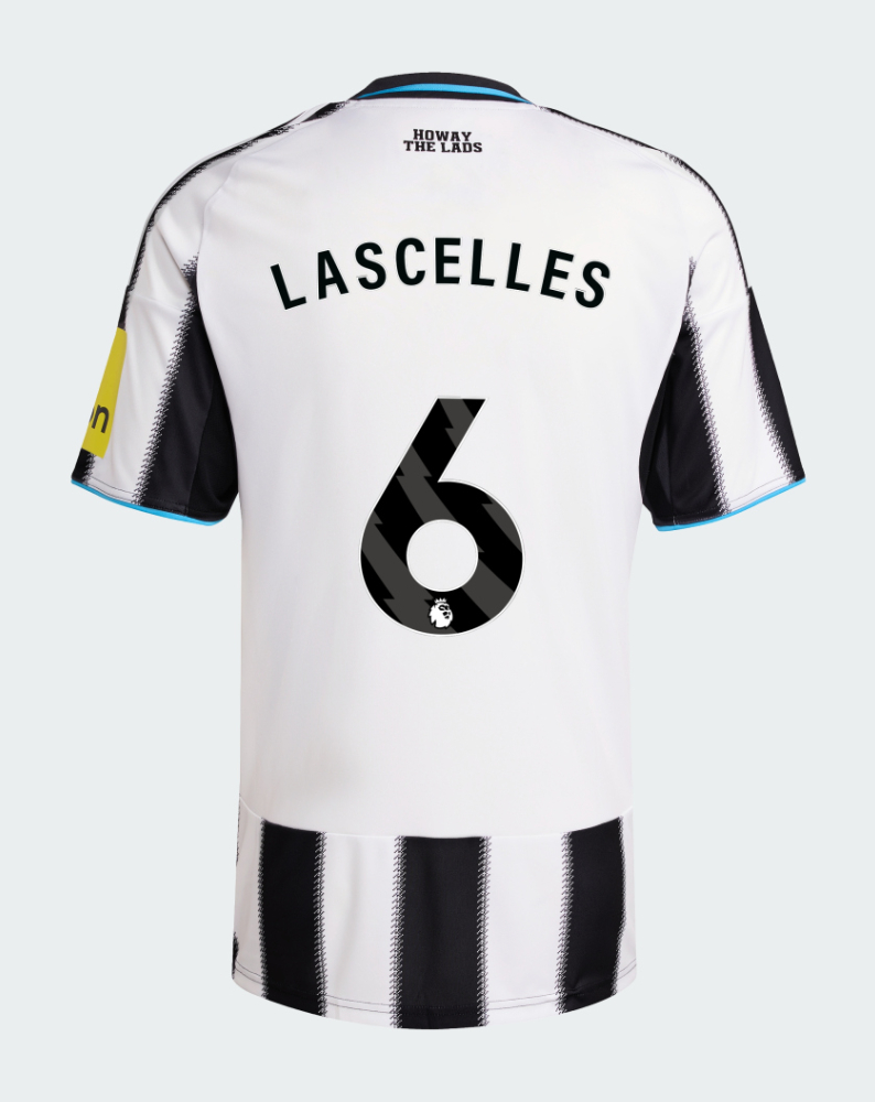 Newcastle United Home LASCELLES 6 Jersey 25-26