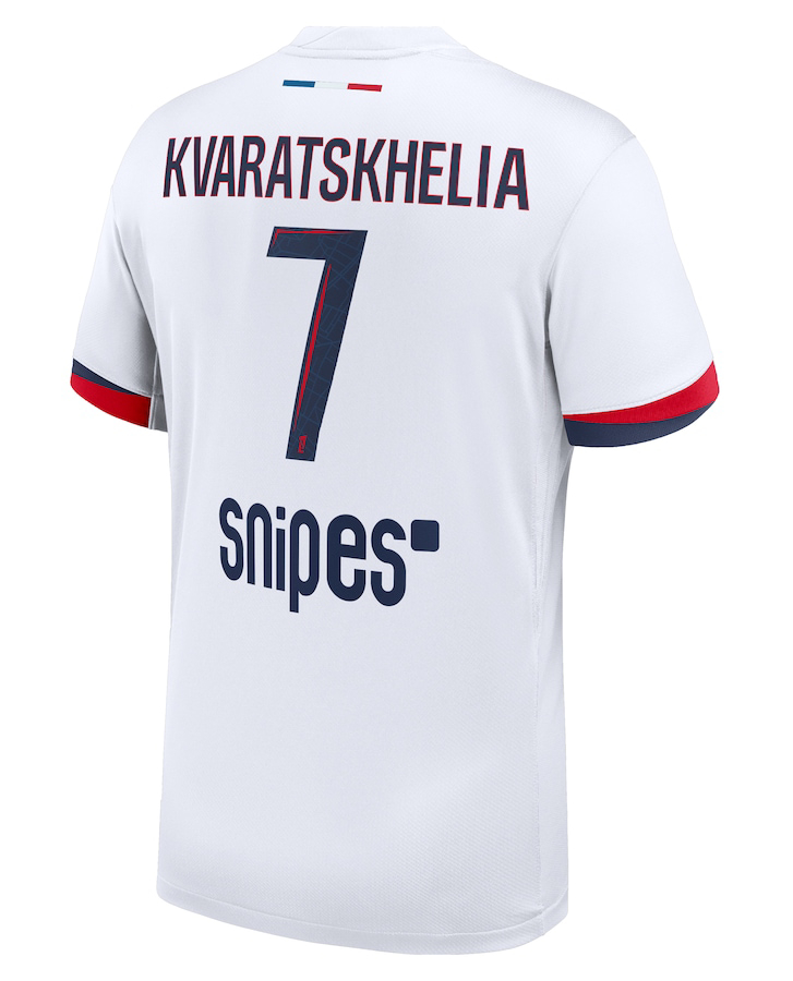 PSG Away Kvaratskhelia 7 Jersey 25-26