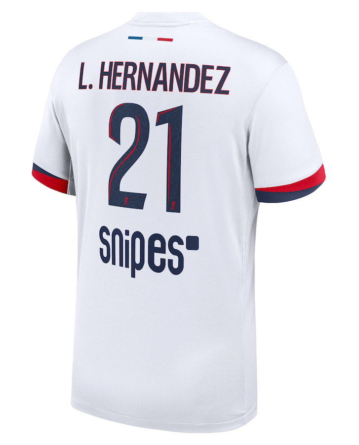 PSG Away L. Hernandez 21 Jersey 25-26