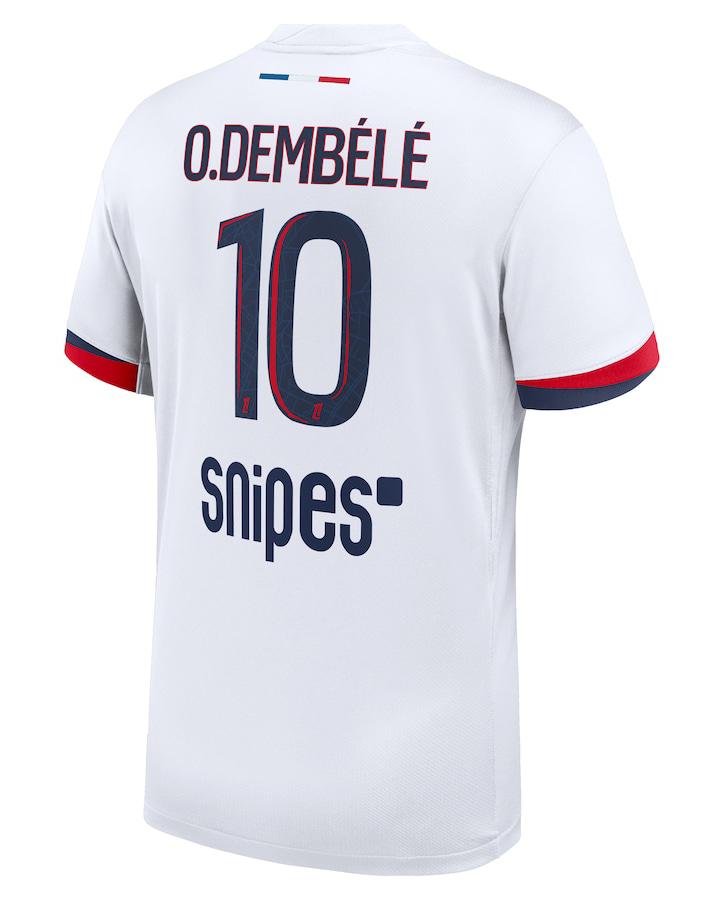 PSG Away O. Dembélé 10 Jersey 25-26