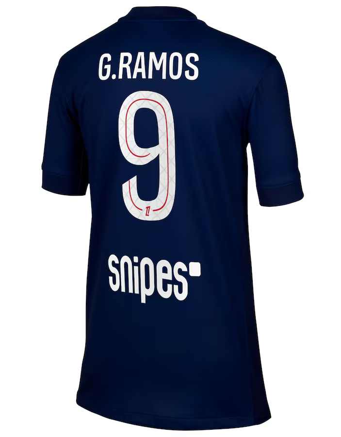 PSG Home G.Ramos 9 Jersey 25-26