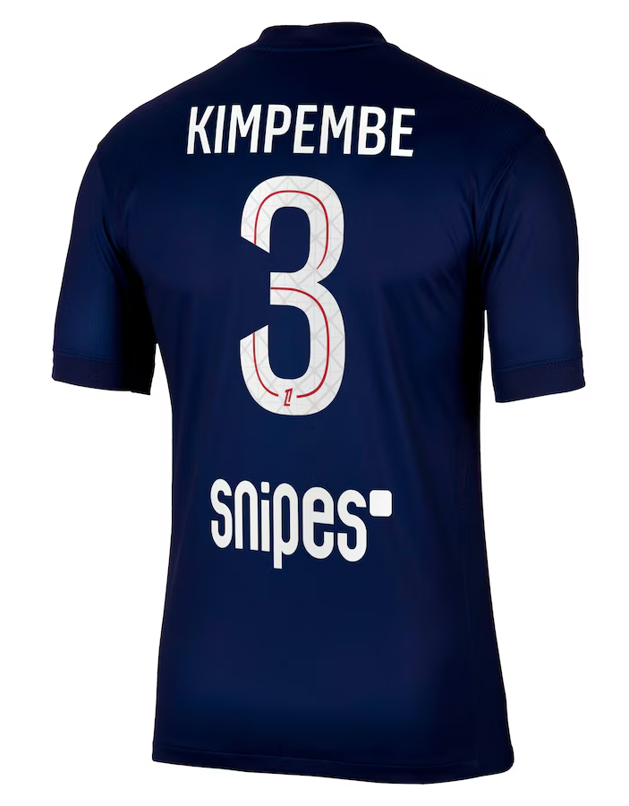 PSG Home Kimpembe 3 Jersey 25-26