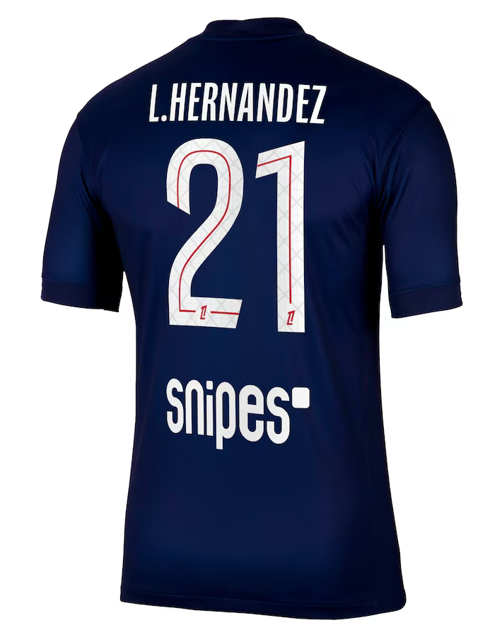 PSG Home L.Hernandez 21 Jersey 25-26