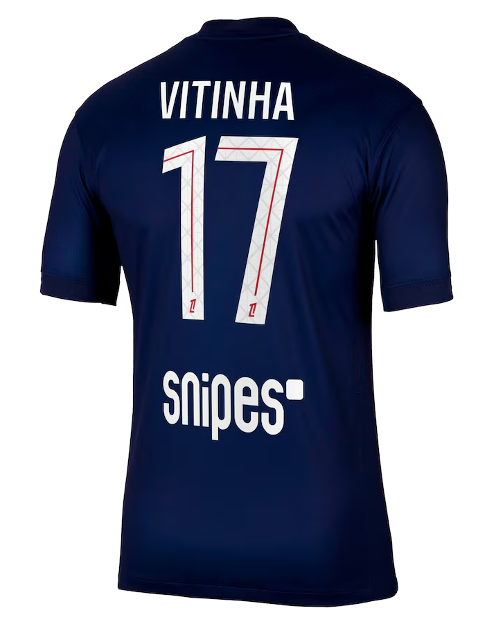 PSG Home Vitinha 17 Jersey 25-26
