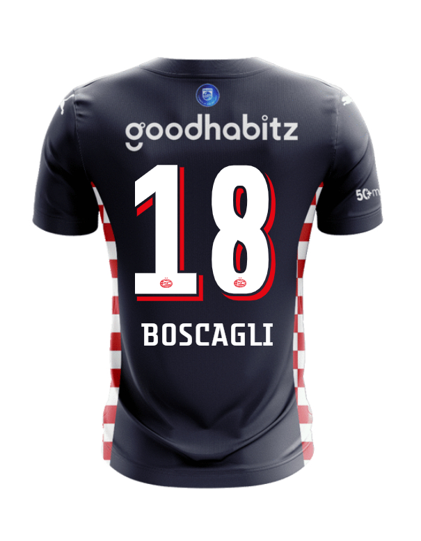 PSV Eindhoven Away Boscagli 18 Jersey 25-26