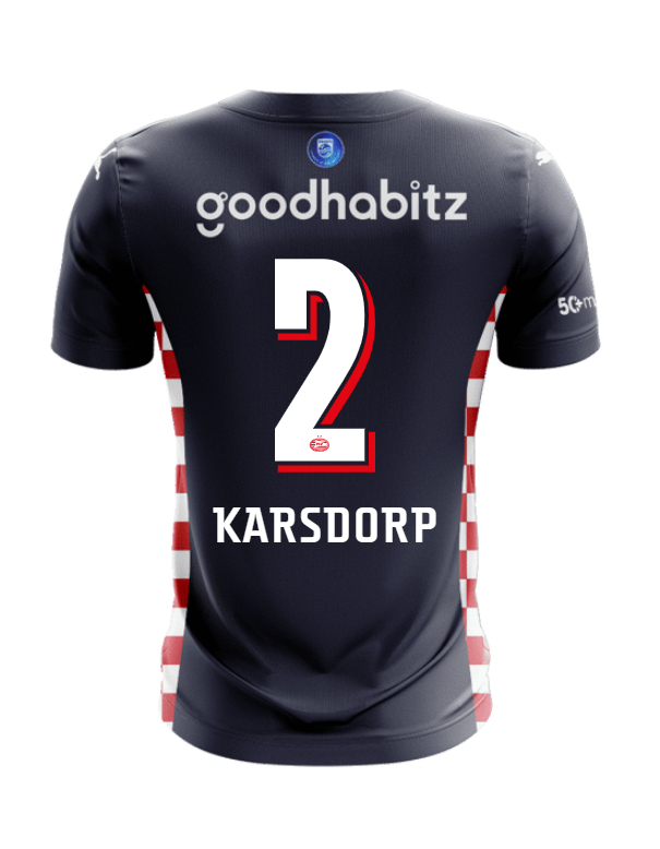 PSV Eindhoven Away Karsdorp 2 Jersey 25-26