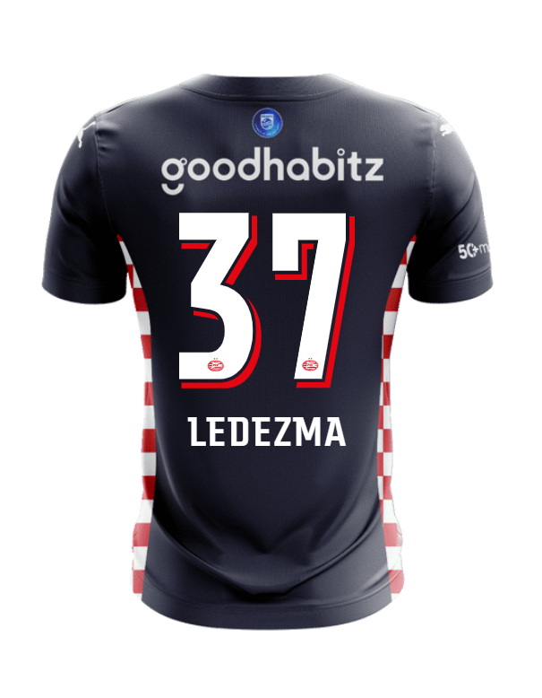 PSV Eindhoven Away Ledezma 37 Jersey 25-26