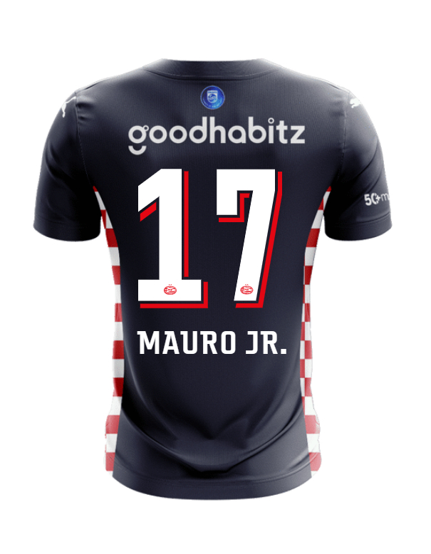 PSV Eindhoven Away Mauro Jr. 17 Jersey 25-26
