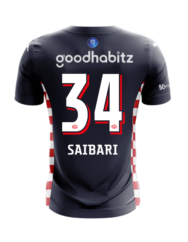 PSV Eindhoven Away Saibari 34 Jersey 25-26
