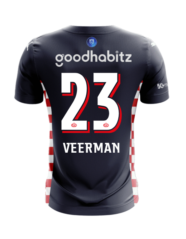 PSV Eindhoven Away Veerman 23 Jersey 25-26